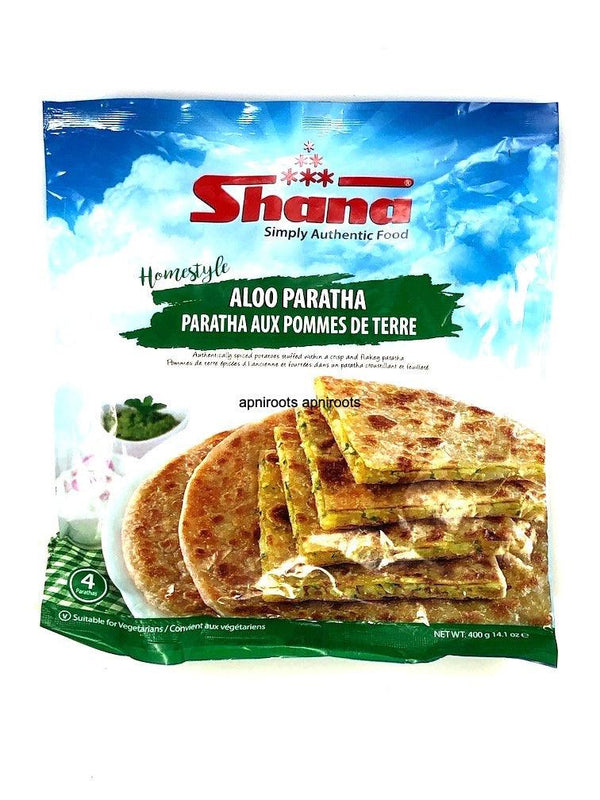SHANA ALOO PARATHA 4PC - apniroots Grocery