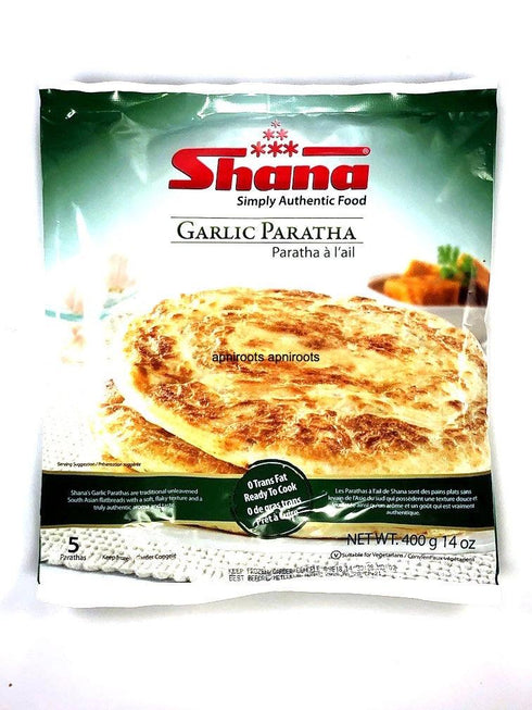 SHANA GARLIC PARATHA - apniroots Grocery