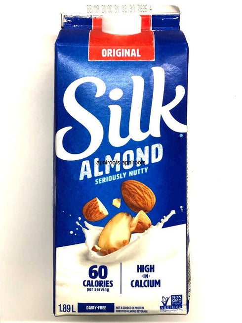 SILK ALMOND ORIGINAL 1.89L - apniroots Grocery
