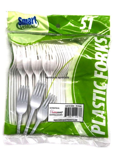 SMART VALUE FORKS 51PCS - apniroots Grocery