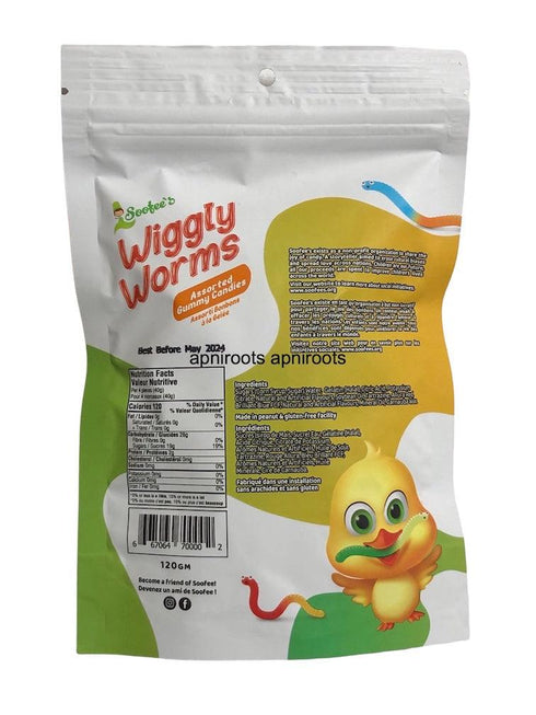 SOOFEE'S WIGGLY WORMS - apniroots Grocery