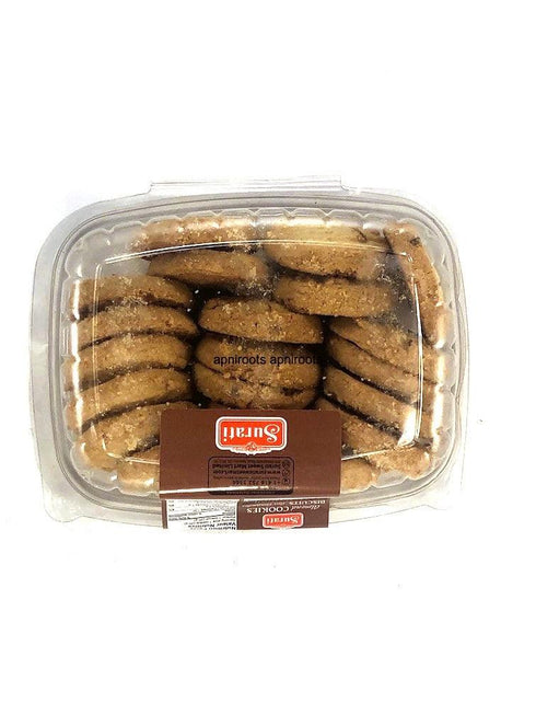 SURATI ALMOND COOKIES340G - apniroots Grocery
