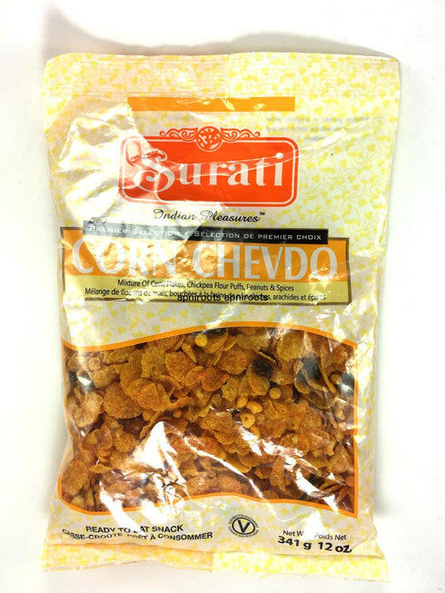 Surati - Corn Chevdo - 341gm - apniroots Grocery