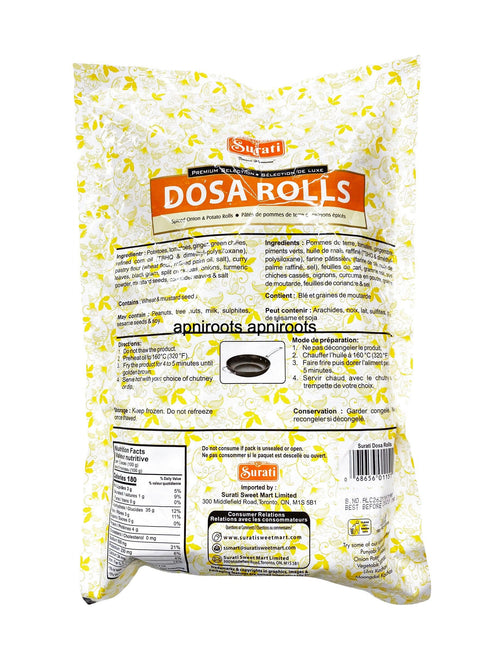 SURATI DOSA ROLLS 400GM - apniroots Grocery