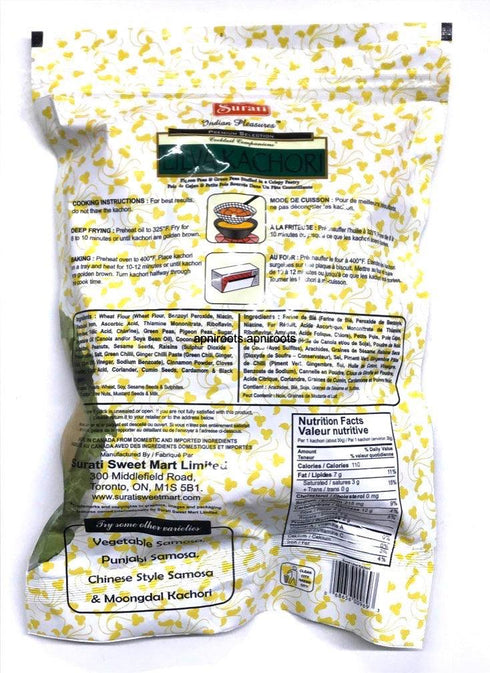 SURATI LILVA KACHORI426G - apniroots Grocery