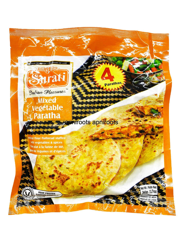 SURTI MIX VEG PARATHA 360GM - apniroots Grocery