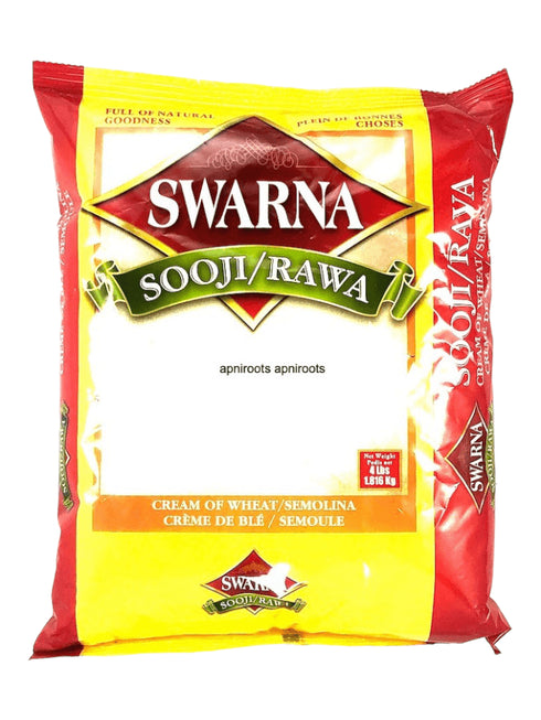 SWARNA_SOOJI - 4 LBS - apniroots Grocery