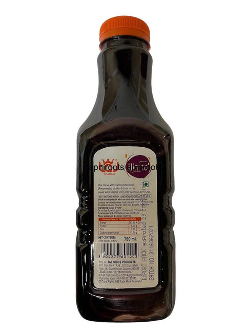 TAJ VIMTO SHARBAT 750ML - apniroots Grocery