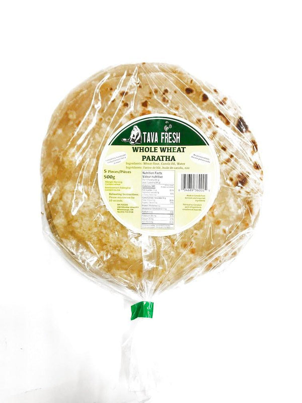 TAVA FRESH W W PARATHA 500GM 5P - apniroots Grocery