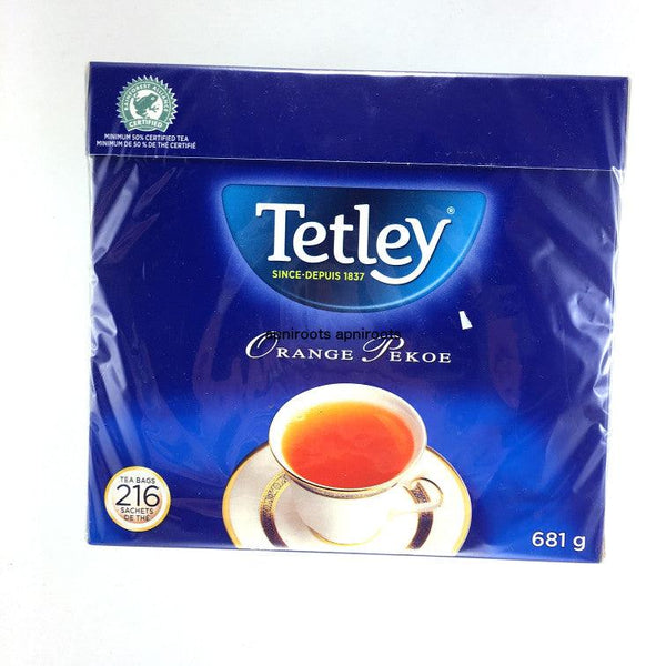 Tetley - Black Tea - Orange - 681gm 216 - apniroots Grocery