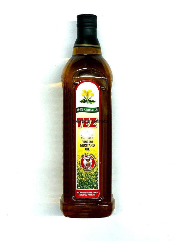 TEZ MUSTARD OIL 1LITER - apniroots Grocery