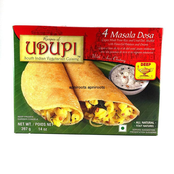 Udupi - 4 Masala Dosa - 297gm - apniroots Grocery