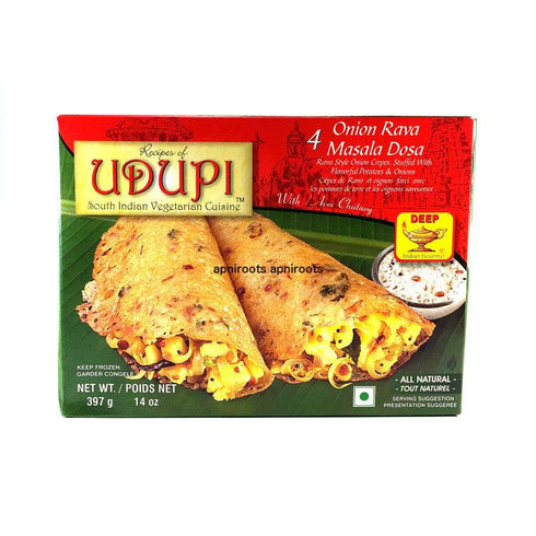 Udupi - 4 Onion Rava Masala Dosa - 397gm - apniroots Grocery