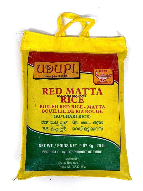UDUPI RED MATTA RICE 20LB (you will receive Deep brand as Udupi is now Deep) - apniroots Grocery
