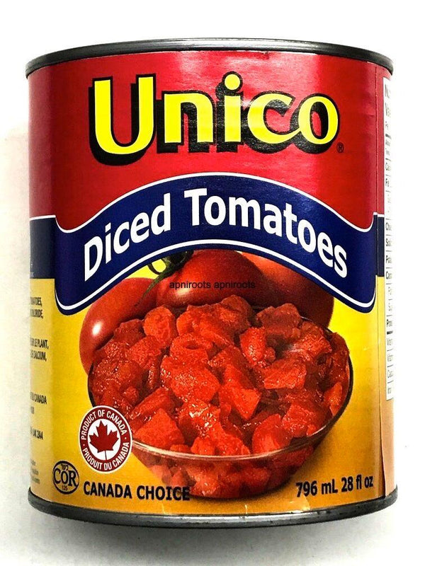 UNICO DICED TOMATOES 796ML28OZ - apniroots Grocery