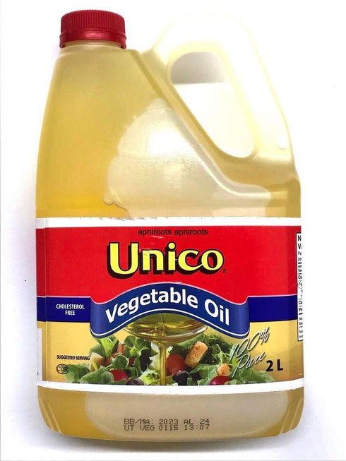 UNICO VEGETABLE OIL 2 LITRE - apniroots Grocery