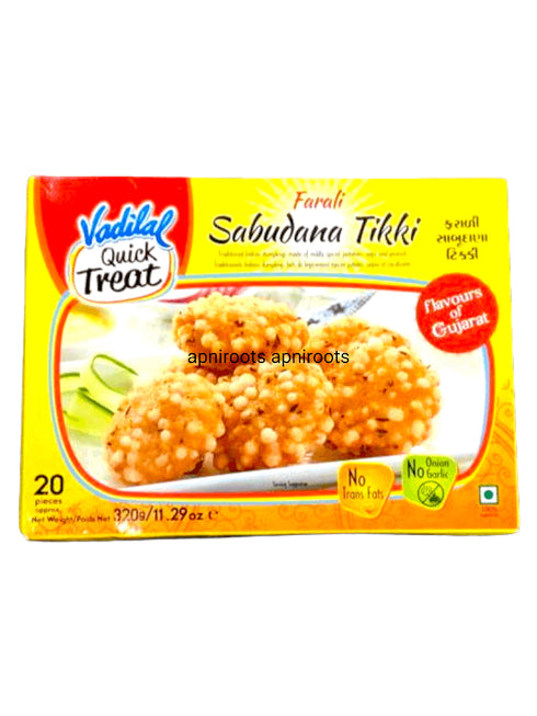 VADILAL SABUDANA TIKKI - apniroots Grocery