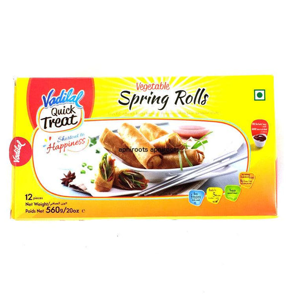 Vadilal - Spring Rolls - 560gm 12 - apniroots Grocery