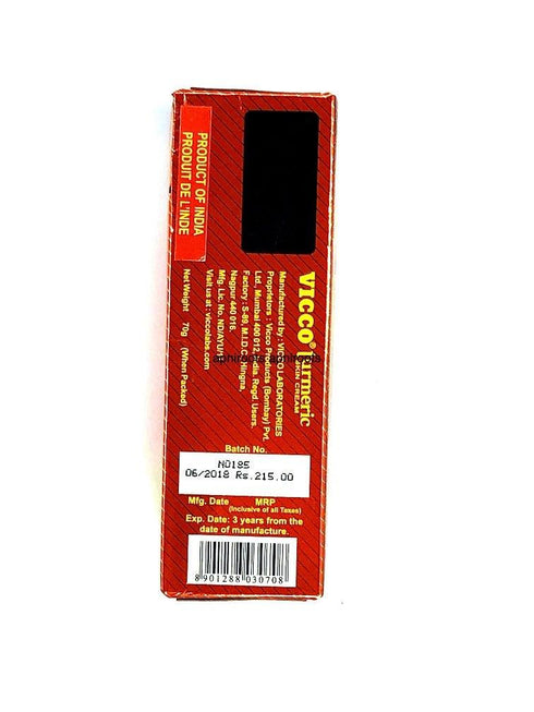 VICCO TURMERIC CREAM 70G - apniroots Grocery