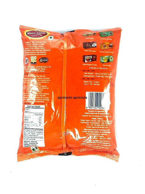 WAGH BAKRI TEA454GM - apniroots Grocery