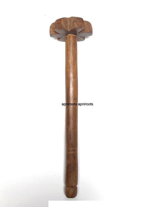 Wooden Ravai-Churner # 4 - 28cm - apniroots Grocery