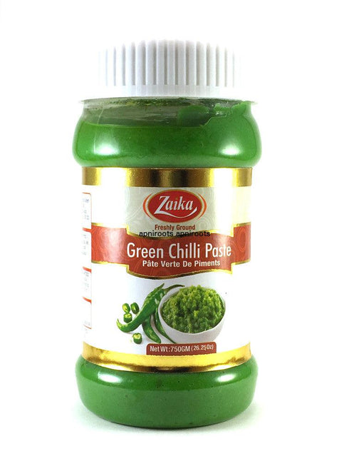 Zaika - Green Chilli Paste - 750gm - apniroots Grocery