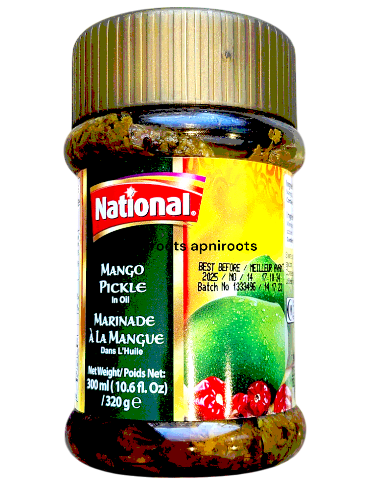 NATIONAL - MANGO PICKLE - 320GM by at apniroots Indian Grocery Store ...