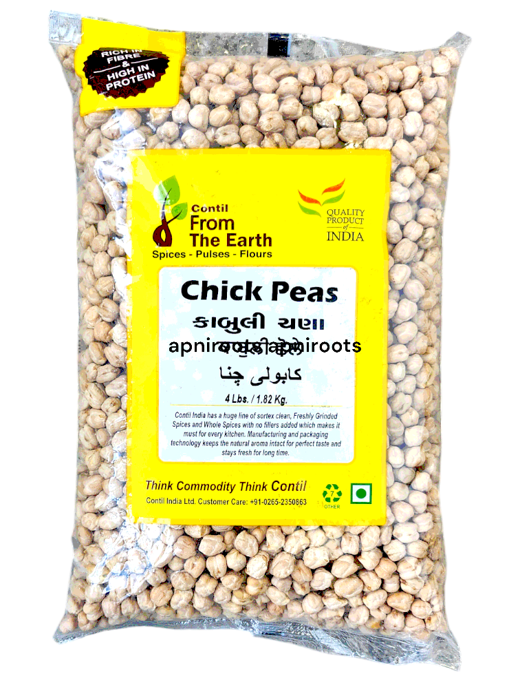 CONTIL FROM THE EARTH - KABULI CHANA - 4LB by at apniroots Indian ...
