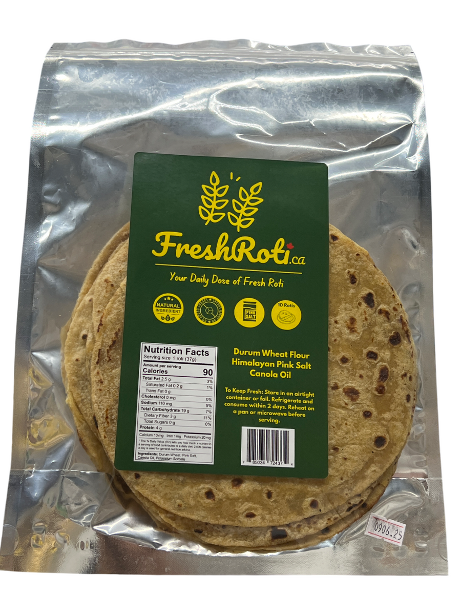 FRESH ROTI - 370GM by at apniroots Indian Grocery Store Online – Bombay ...