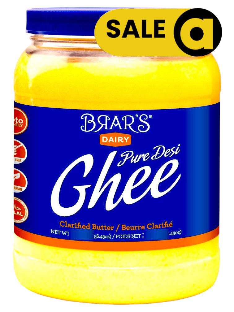 BRARS - PURE DESI GHEE CLARIFIED BUTTER - 800GM by at apniroots Indian ...