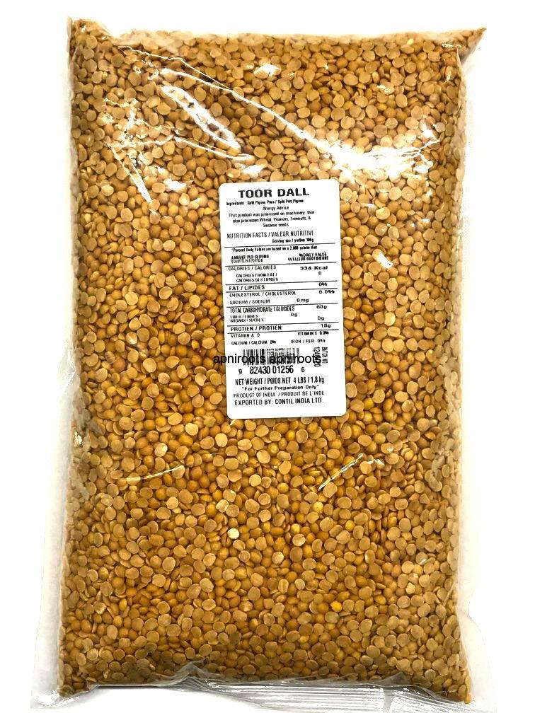 Contil CONTIL FROM THE EARTH - TOOR DAL - 4LB by at apniroots Indian Grocery ...