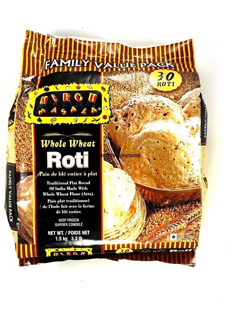 MIRCH MASALA W.W. 30 ROTI by at apniroots Indian Grocery Store Online ...